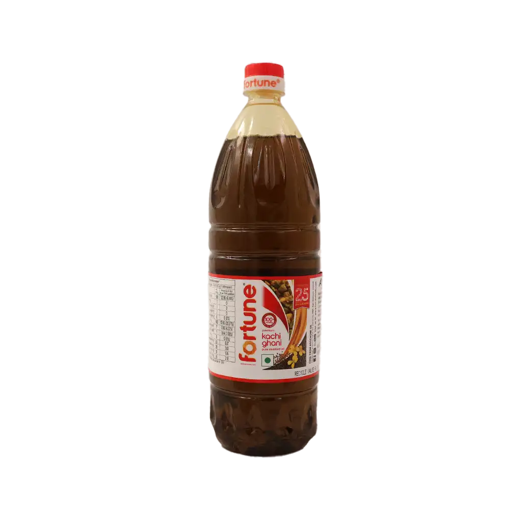 Fortune kachi ghani mustard oil bottle 1 L