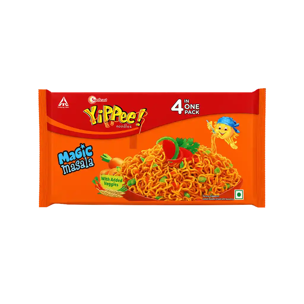 Sunfeast yippeee noodles magic masala