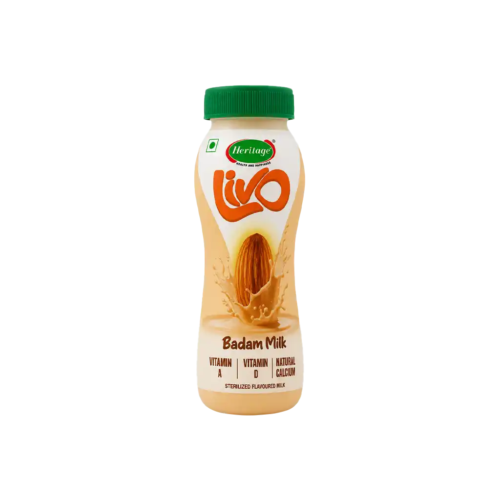 Heritage Badam Flavoured Milk 180ML