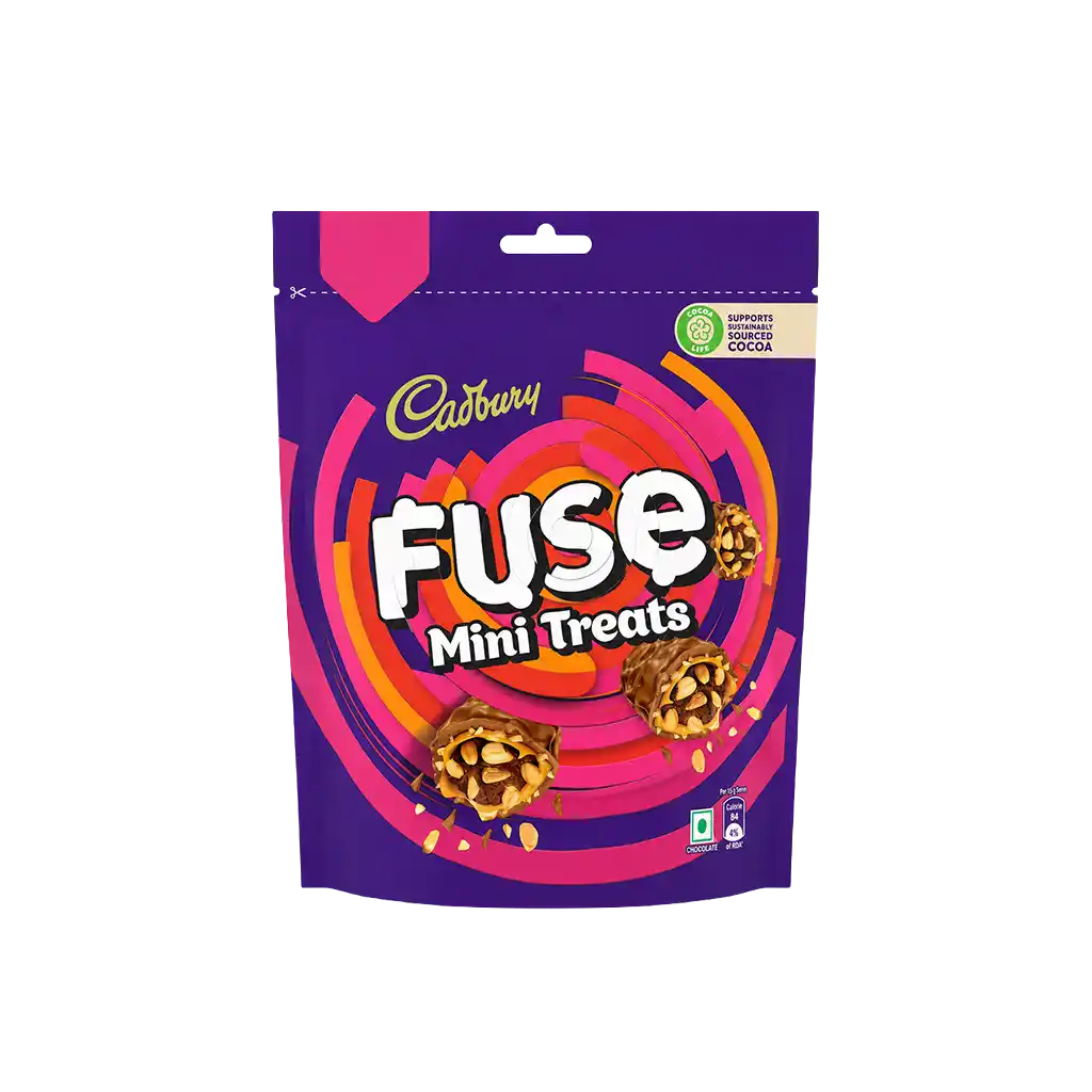 Cadbury Fuse Mini Treats Chocolate Pack 93G