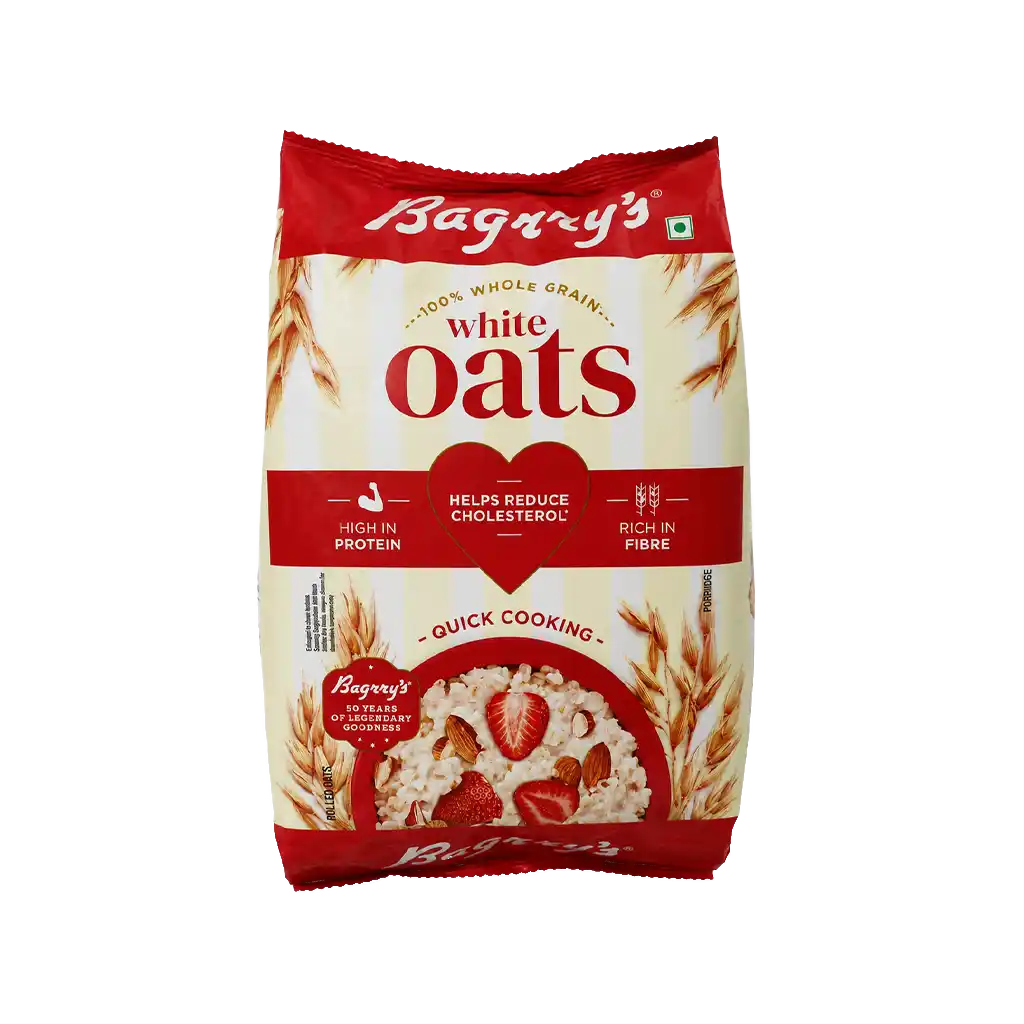 Bagrry's White Oats (Made From Pure Whole Grain)