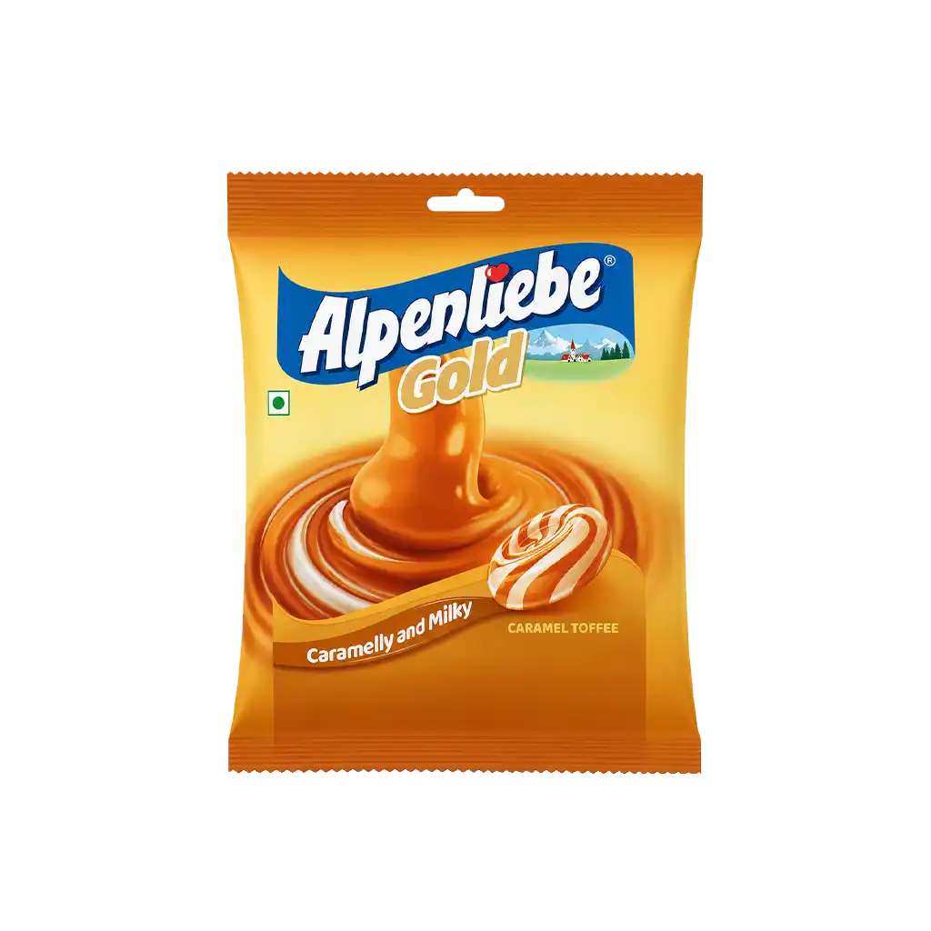 Alpenliebe Gold More Caramelly More Tasty Toffee Pouch