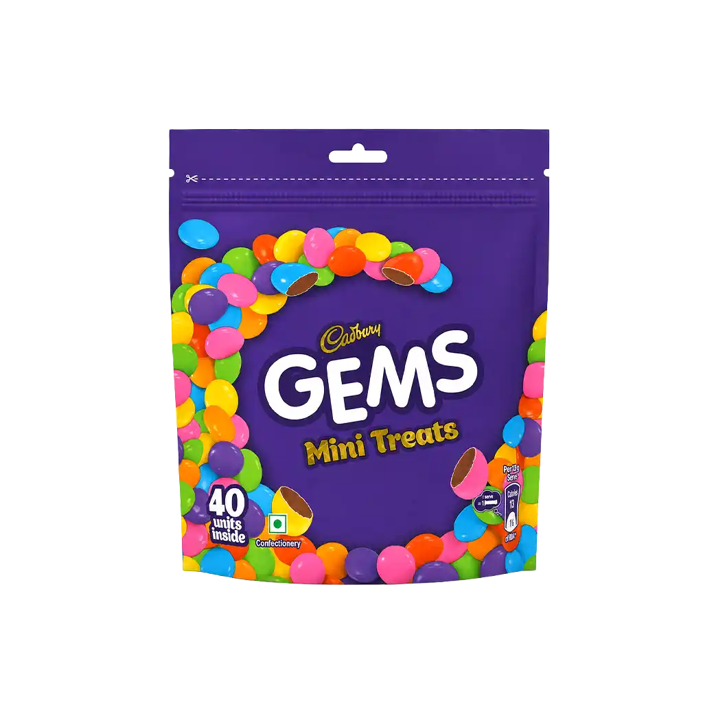 Cadbury Gems Chocolate Mini Treats Pack