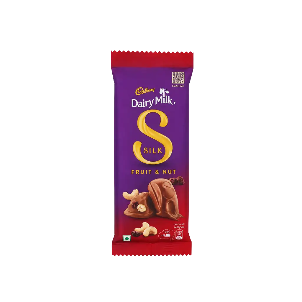 Cadbury Dairy Milk Silk Fruit and Nut Chocolate Bar